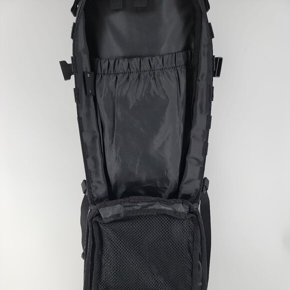 Highland Tactical Black MOLLE Backpack EDC Range Bug Out Bag - Picture 11 of 15